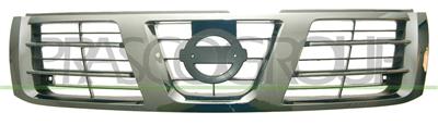 RADIATOR GRILLE-CHROME-BLACK