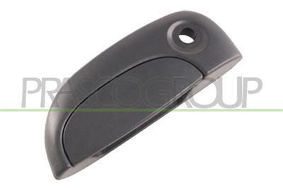 MANILLA PUERTA DELANTERA IZQUIERDA-EXTERIOR-NEGRA-CON AGUJERO LLAVE