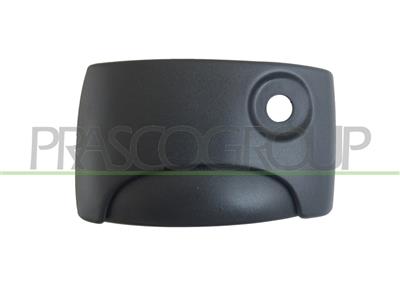 REAR DOOR HANDLE RIGHT-OUTER-BLACK-WITH KEY HOLE