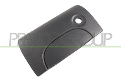 REAR SWING DOOR HANDLE-OUTER-WITH KEY HOLE-BLACK