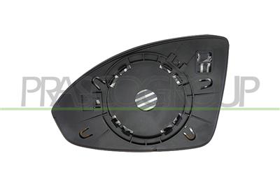 MIRROR GLASS BASE RIGHT-HEATED-CONVEX