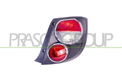 TAIL LAMP RIGHT-WITHOUT BULB HOLDER-CHROME EDGE