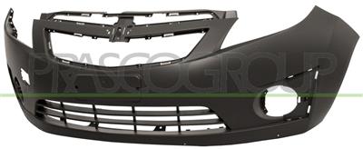 FRONT BUMPER-PRIMED-WITH FOG LAMP SEATS