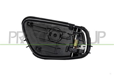 FRONT DOOR HANDLE LEFT-BLACK-INNER