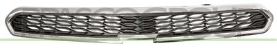 RADIATOR GRILLE-UPPER-BLACK-WITH CHROME MOLDING
