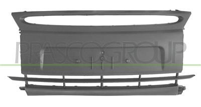 FRONT BUMPER-CENTRE-BLACK