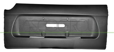 REAR BUMPER-CENTRE-BLACK