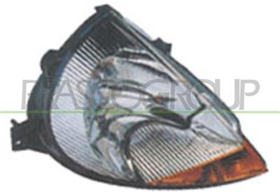 HEADLAMP RIGHT H1+H7 ELECTRIC-WITHOUT MOTOR