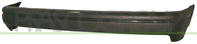 REAR BUMPER-BLACK-TEXTURED FINISH-WITHOUT MOLDING