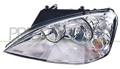 HEADLAMP LEFT H1+H7 ELECTRIC-WITHOUT MOTOR