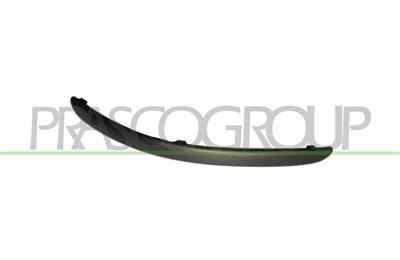 FRONT BUMPER MOLDING-RIGHT-BLACK-TEXTURED FINISH