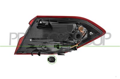 TAIL LAMP LEFT-OUTER-WITH BULB HOLDER-LED-VARROC TYPE