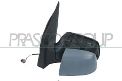 RETROVISORE SINISTRO-ELETTRICO-TERMICO-CON PRIMER-CONVESSO-8H5P