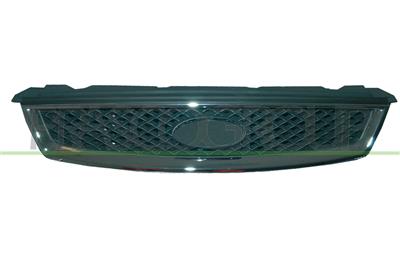 RADIATOR GRILLE DARK GRAY-WITH CHROME FRAME