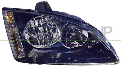 PROIETTORE DESTRO H7+H1-ELETTRICO-SENZA MOTORE-NERO