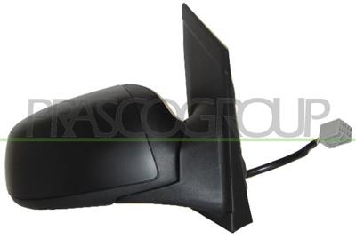 RETROVISORE DESTRO-ELETTRICO-TERMICO-CON PRIMER-CONVESSO-6H5P