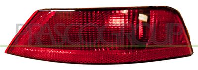 FARO ANTINIEBLA TRASERO IZQUIERDO-CON PORTALAMPARA-ROJO