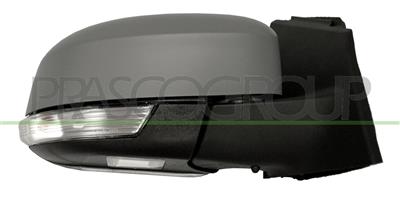 RETROVISORE DESTRO-ELETTRICO-CON PRIMER-TERMICO-CHIUDIBILE-CON FANALE-CON SONDA-CON LUCE CORTESIA-ASFERICO-10 PINS