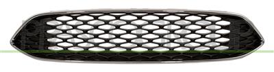 RADIATOR GRILLE-BLACK-WITH CHROME FRAME