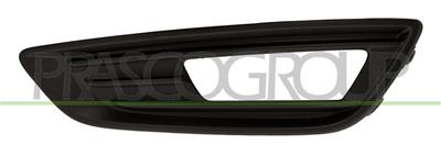 BUMPER GRILLE LEFT-BLACK-TEXTURED FINISH-WITH FOG LAMP HOLE