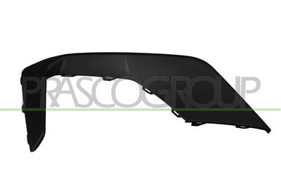 FRONT BUMPER MOLDING-RIGHT-BLACK-SMOOTH FINISH TO BE PRIMED