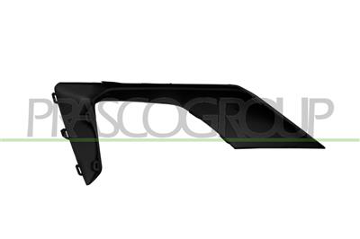 FRONT BUMPER MOLDING-LEFT-BLACK-SMOOTH FINISH TO BE PRIMED