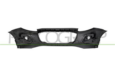 FRONT BUMPER-PRIMED-WITH TOW HOOK COVER-WITH CUTTING MARKS FOR PDC AND PARK ASSIST