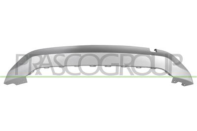 REAR BUMPER SPOILER-SILVER-PAINTED