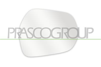 MIRROR GLASS BASE LEFT-HEATED-CONVEX