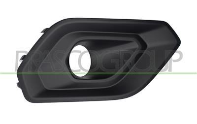 BUMPER GRILLE RIGHT-BLACK-TEXTURED FINISH-WITH FOG LAMP HOLE