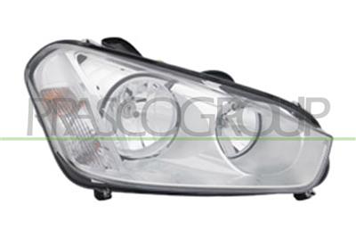 HEADLAMP RIGHT H1+H7 ELECTRIC-WITH MOTOR
