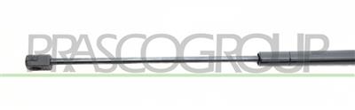 MOLLA A GAS DESTRA/SINISTRA PORTELLONE POSTERIORE - 460 N - L 570 mm - C 240 mm - Ø 18 mm - Ø 8 mm
