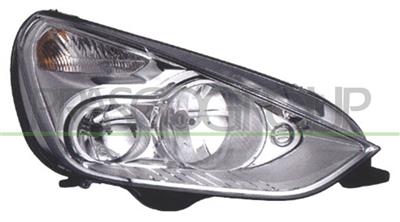 HEADLAMP RIGHT H1+H7 ELECTRIC-WITH MOTOR