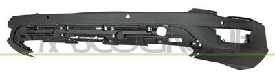 REAR BUMPER-BLACK-TEXTURED FINISH-WITH PDC+SENSOR HOLDERS