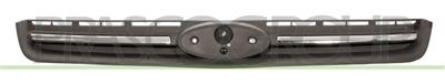 GRILLE CALANDRE NOIRE STRUCTURE' AVEC MOULURES CHROMEES