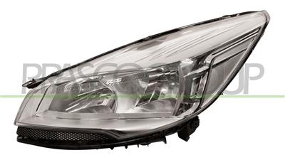 HEADLAMP LEFT H7+H15 ELECTRIC-WITH MOTOR