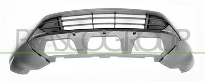 FRONT BUMPER-LOWER-DARK GRAY-WITH PDC+SENSOR HOLDERS