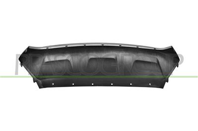 MOLDURA PARACHOQUES DELANTERO-INFERIOR-CENTRAL-PLATA