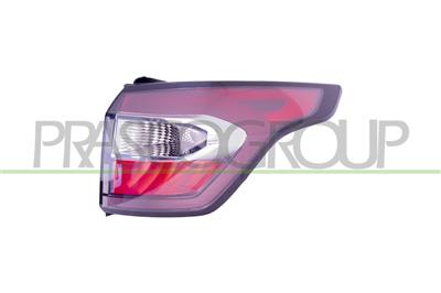 TAIL LAMP RIGHT-OUTER-WITH BULB HOLDER-LED-BLACK
