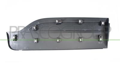 BANDEAU DE PORTE ARRIERE GAUCHE-AVEC CLIPS-NOIR STRUCTURE'