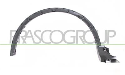 PARAFANGHINO ANTERIORE DESTRO-NERO-GOFFRATO-CON CLIPS