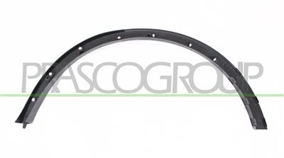 PARAFANGHINO POSTERIORE DESTRO-NERO-GOFFRATO-CON CLIPS