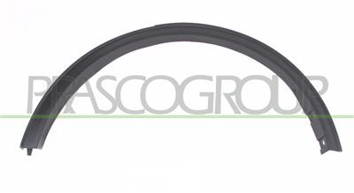 EXTENSION D'AILE ARRIERE GAUCHE-NOIRE STRUCTURE'-AVEC CLIPS