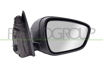 RETROVISORE DESTRO-ELETTRICO-CON PRIMER-TERMICO-CHIUDIBILE-CON FANALE-CON LUCE CORTESIA-CONVESSO-9 PINS
