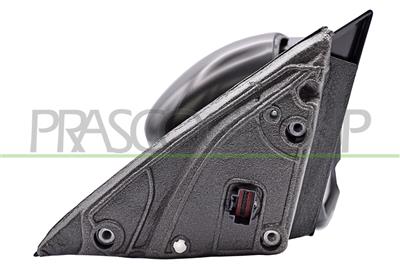 RETROVISORE DESTRO-ELETTRICO-CON PRIMER-TERMICO-CHIUDIBILE-CON FANALE-CON LUCE CORTESIA-CONVESSO-9 PINS
