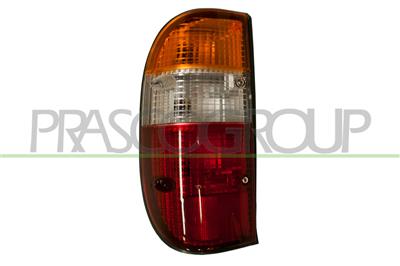TAIL LAMP LEFT-WITH BULB HOLDER RED/AMBER/CLEAR MOD. 02 > 04