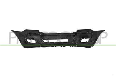 PARAURTI ANTERIORE-NERO-LISCIO DA PRIMERIZZARE-CON SEDE FENDI MOD. LIMITED-WILDTRAK