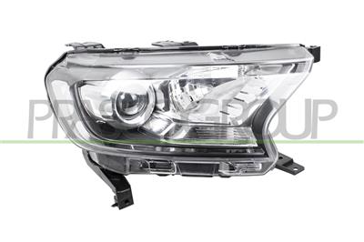 HEADLAMP RIGHT H11+HB3 ELECTRIC-WITH MOTOR-WITH STATIC CORNERING LAMP