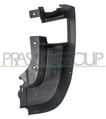 CANTONALE SINISTRO PARAURTI POSTERIORE-NERO-GOFFRATO