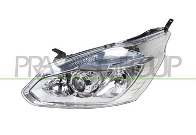 HEADLAMP LEFT H7+H15+H1 ELECTRIC-WITH CORNER PROJECTOR-WITH MOTOR